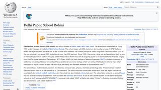 Delhi Public School Rohini - Wikipedia