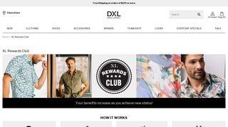 XL Rewards Club | DXL