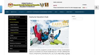 SEDC Official Website - Easturia Vacation Club