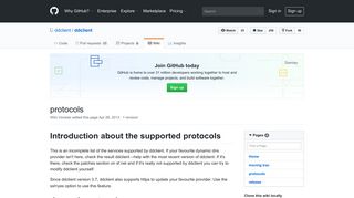 protocols · ddclient/ddclient Wiki · GitHub