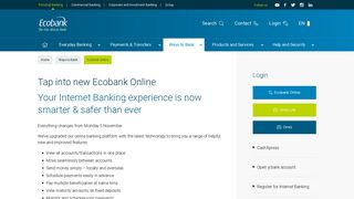 Ecobank - Ecobank Online