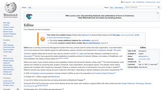 Edline - Wikipedia