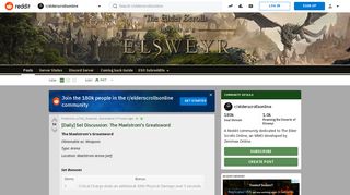 Elder Scrolls Online - Reddit