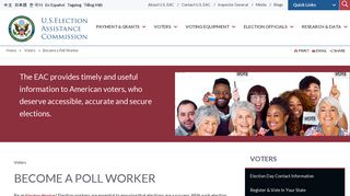 Become a Poll Worker | US Election Assistance Commission