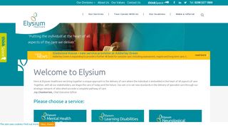 Elysium Healthcare – Putting individual care at the heart of everything