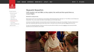 Skywards Skysurfers | Emirates Skywards | Emirates United States