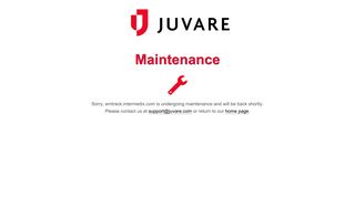 Juvare - EMTrack - Site Moved