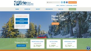 Welcome Home Page | ErieFCU.org