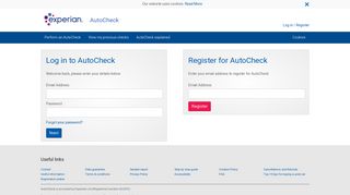 AutoCheck | Login or Register