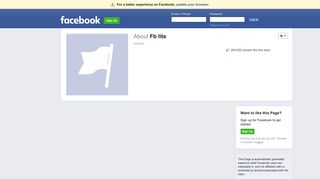 Facebook pc version login