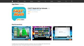 FASTT Math NG for Schools on the App Store - iTunes - Apple