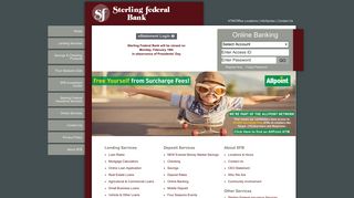 Home - Sterling Federal Bank (Sterling, Illinois)