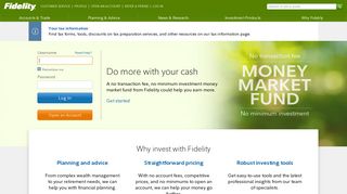 Fidelity Investments - Retirement Plans, Investing, Brokerage, Wealth ...