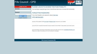 CLMS - Fife Council - CPD