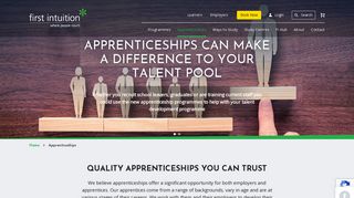 Apprenticeships - First Intuition