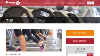About Fitness 19 Gyms | Fitness 19