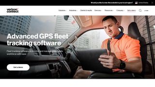 GPS Fleet Tracking Management Software | Verizon Connect Australia