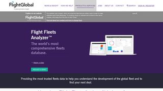 Flight Fleets Analyzer™ - FlightGlobal