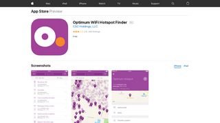 Optimum WiFi Hotspot Finder on the App Store - iTunes - Apple