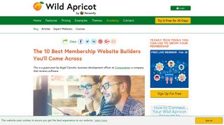 The 10 Best Membership Website Builders You'll Come Across | Wild ...