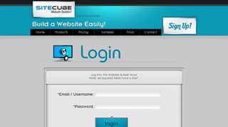 Free Website Builder, Build a Website Easily! - SiteCube.Com