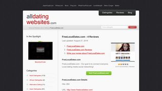FreeLocalDates.com - 4 Reviews - AllDatingwebsites.com