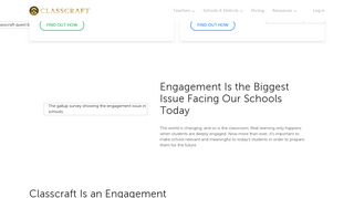 Classcraft - Engagement Management System for K-12 Educators