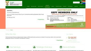 The GPAA - Government Pensions Administration Agency - Republic ...