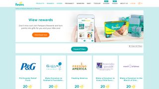 View Rewards Catalog and Save by Earning Points | Pampers US