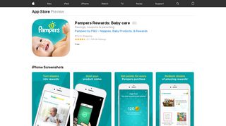 Pampers Rewards: Baby care on the App Store - iTunes - Apple