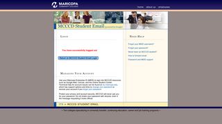 MCCCD Student Email - Maricopa Community Colleges