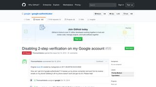 Disabling 2-step verification on my Google account · Issue #99 ...