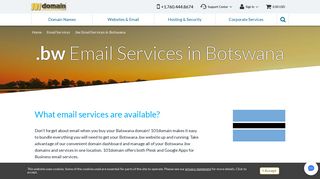 Email Service for .bw in Botswana - .bw Botswana Google Apps Email ...