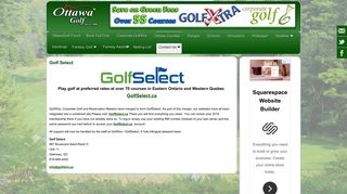OttawaGolf - Golf Select
