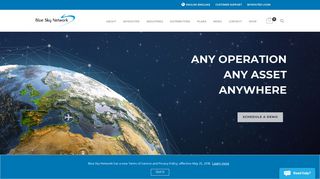 Blue Sky Network: Aircraft Tracking | Satellite Asset Tracking