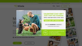 Whistle Pet Tracker: Whistle GPS Tracker For Dogs & Cats