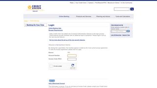 Valley Credit Union - Online Banking