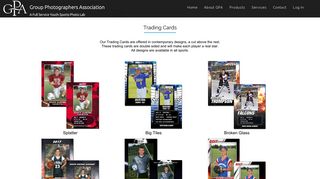Trading Cards | Group Photographers Association