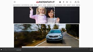 Patentati.it: quiz patente B e AM online, notizie, prove auto