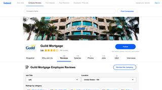 Working at Guild Mortgage: 191 Reviews | Indeed.com