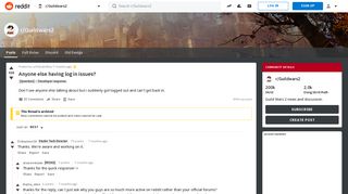 Anyone else having log in issues? : Guildwars2 - Reddit