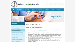 Permanent Registration - Gujarat Medical Council