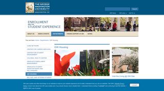 GW Housing | Enrollment and the Student Experience | Office of the ...