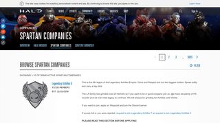 Spartan Companies | Halo - Official Site - Halo Waypoint