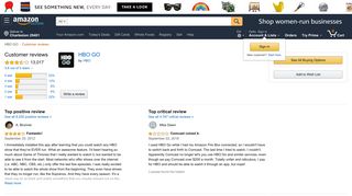 Amazon.com: Customer reviews: HBO GO