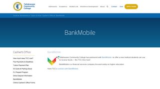 BankMobile - Tallahassee Community College