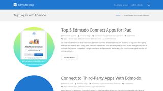 Log in with Edmodo | Edmodo - Where learning happens.