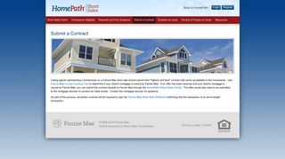 Submit a Contract - Fannie Mae Short Sales