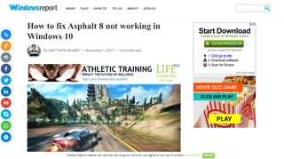 How to fix Asphalt 8 not working in Windows 10 - Windows Report