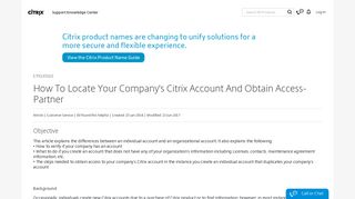 How To Locate Your Company's Citrix Account And Obtain Access ...